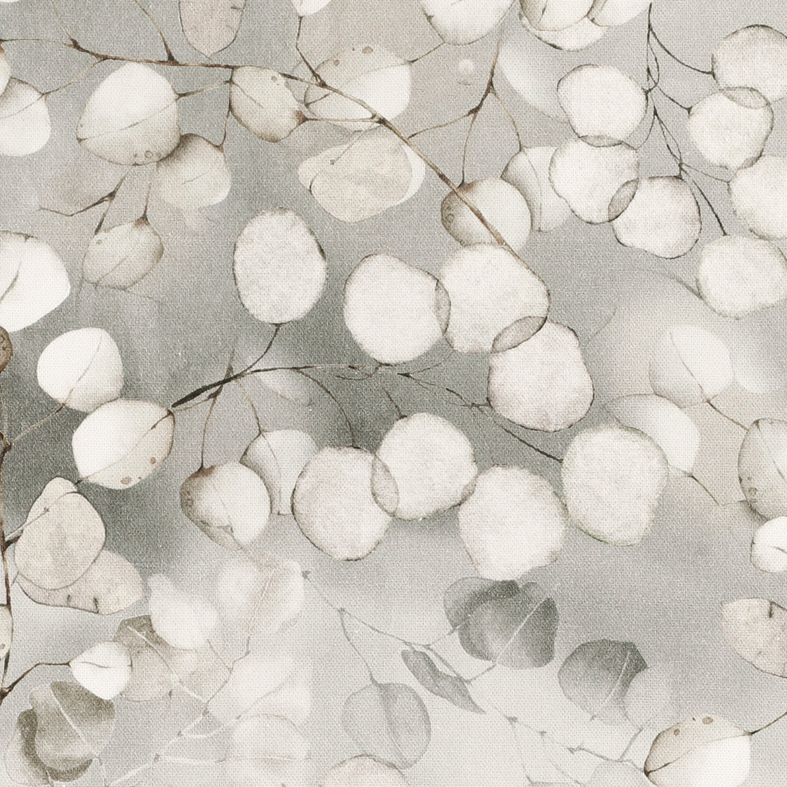 ANTE DECOR Lunaria Fabric Grey