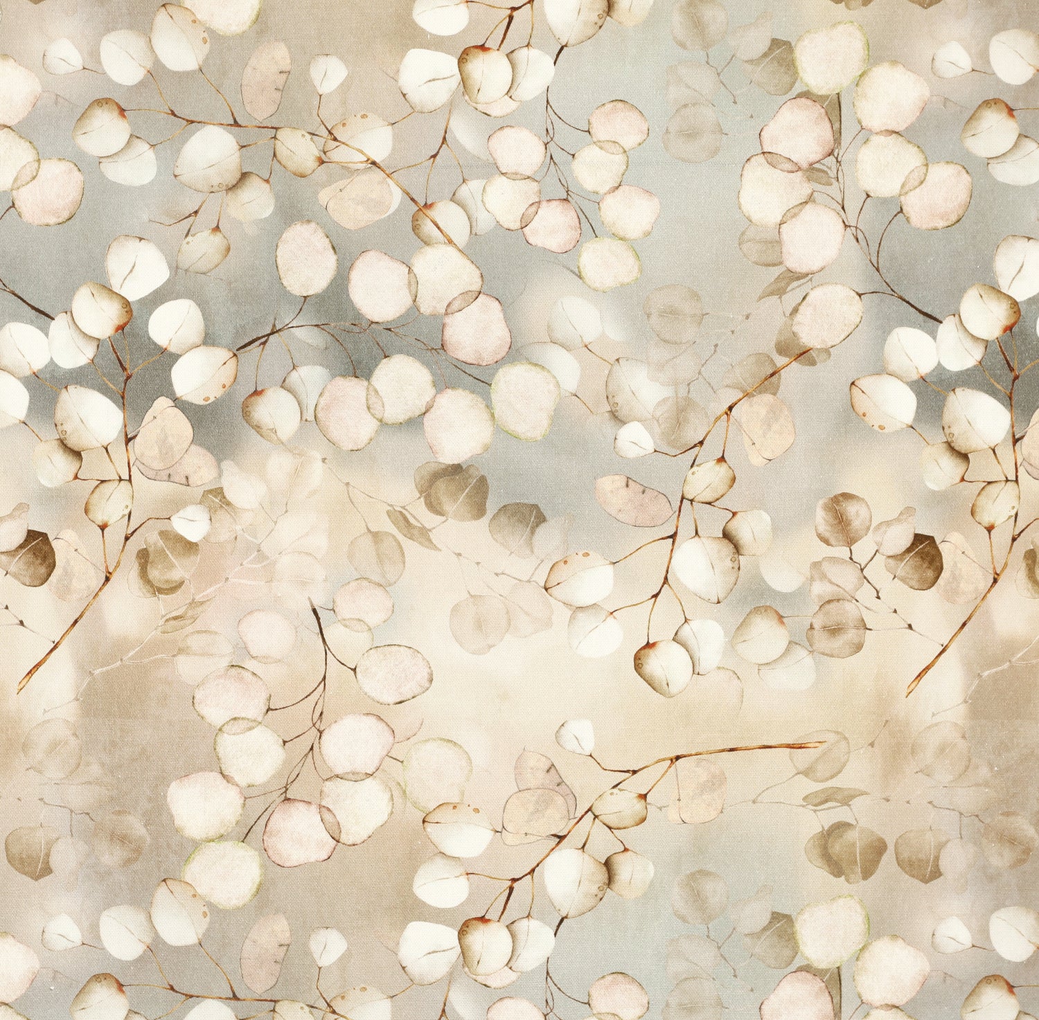 ANTE DECOR Lunaria Fabric Peach Fuzz