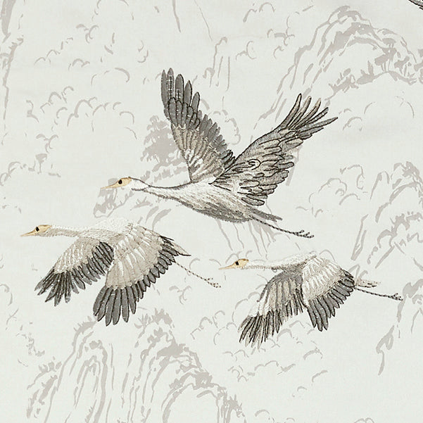 Laura Ashley Animalia Translucent Made to Measure Roller Blind Silver