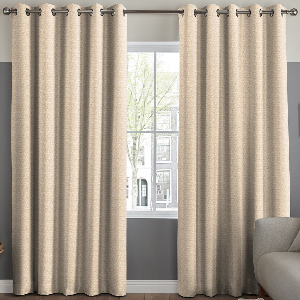 Nico Made to Measure Curtain Champagne