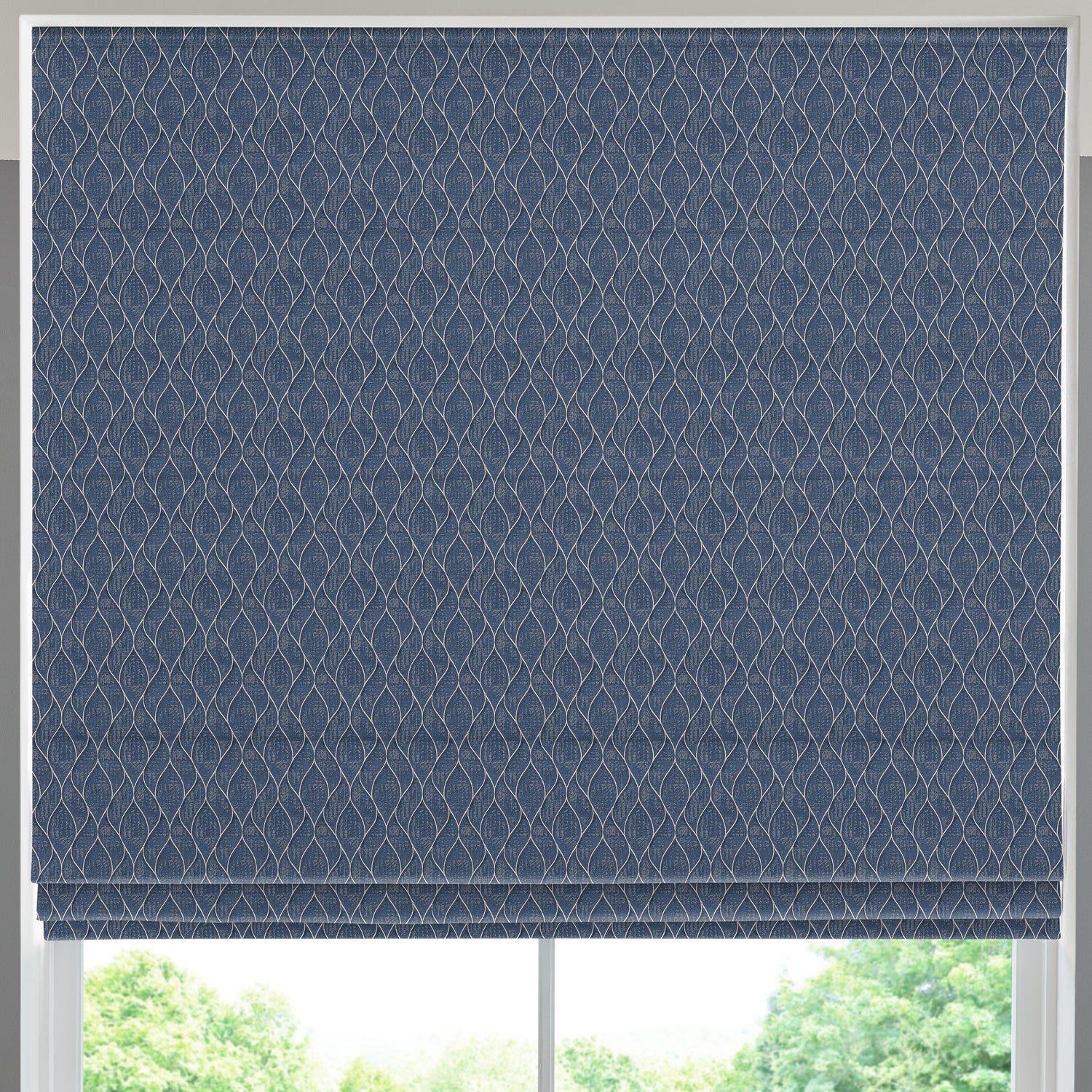 Nico Made to Measure Roman Blind Indigo