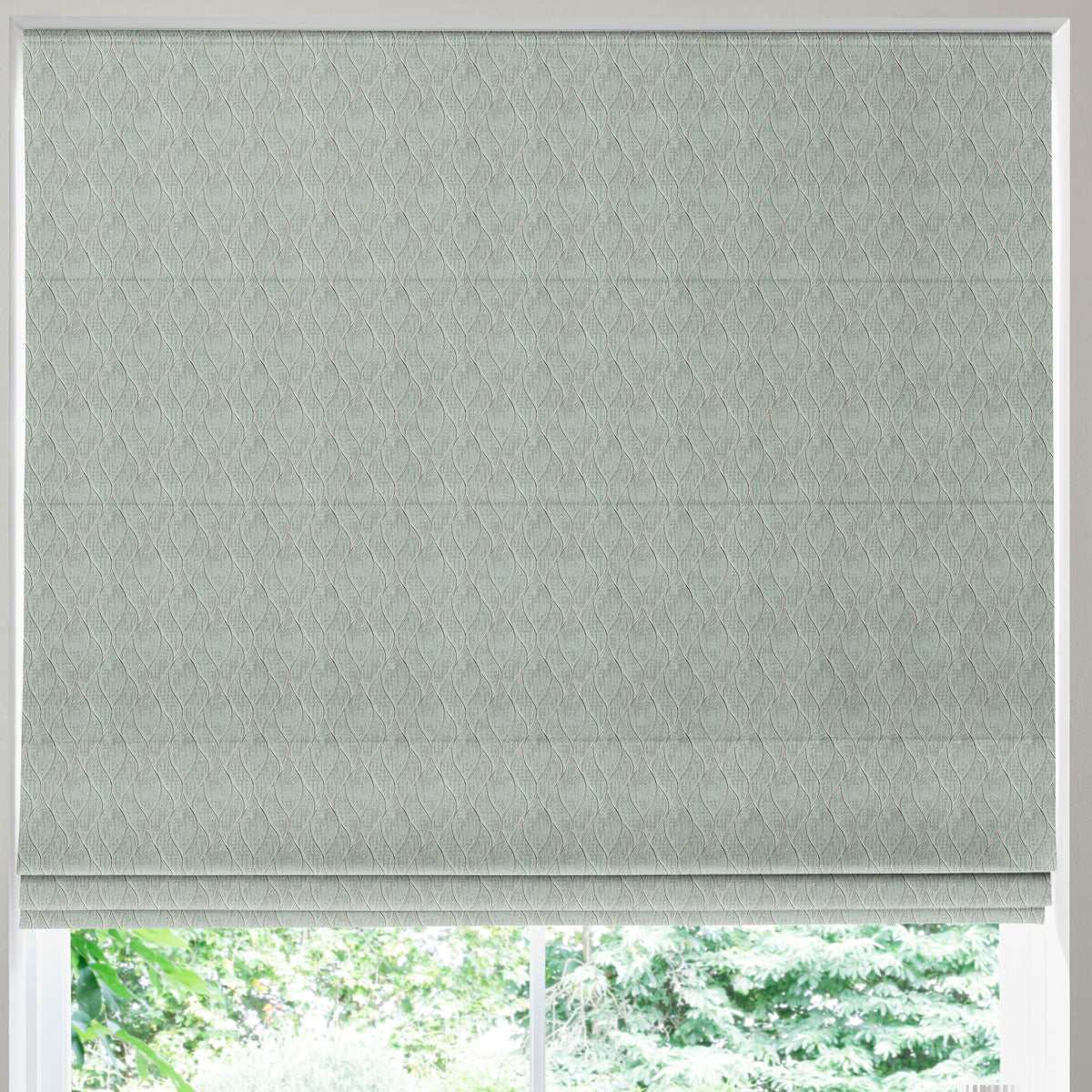 Nico Made to Measure Roman Blind Seafoam
