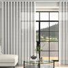 Romeo Voile Made To Measure Curtains + FREE Track - Wave Natural