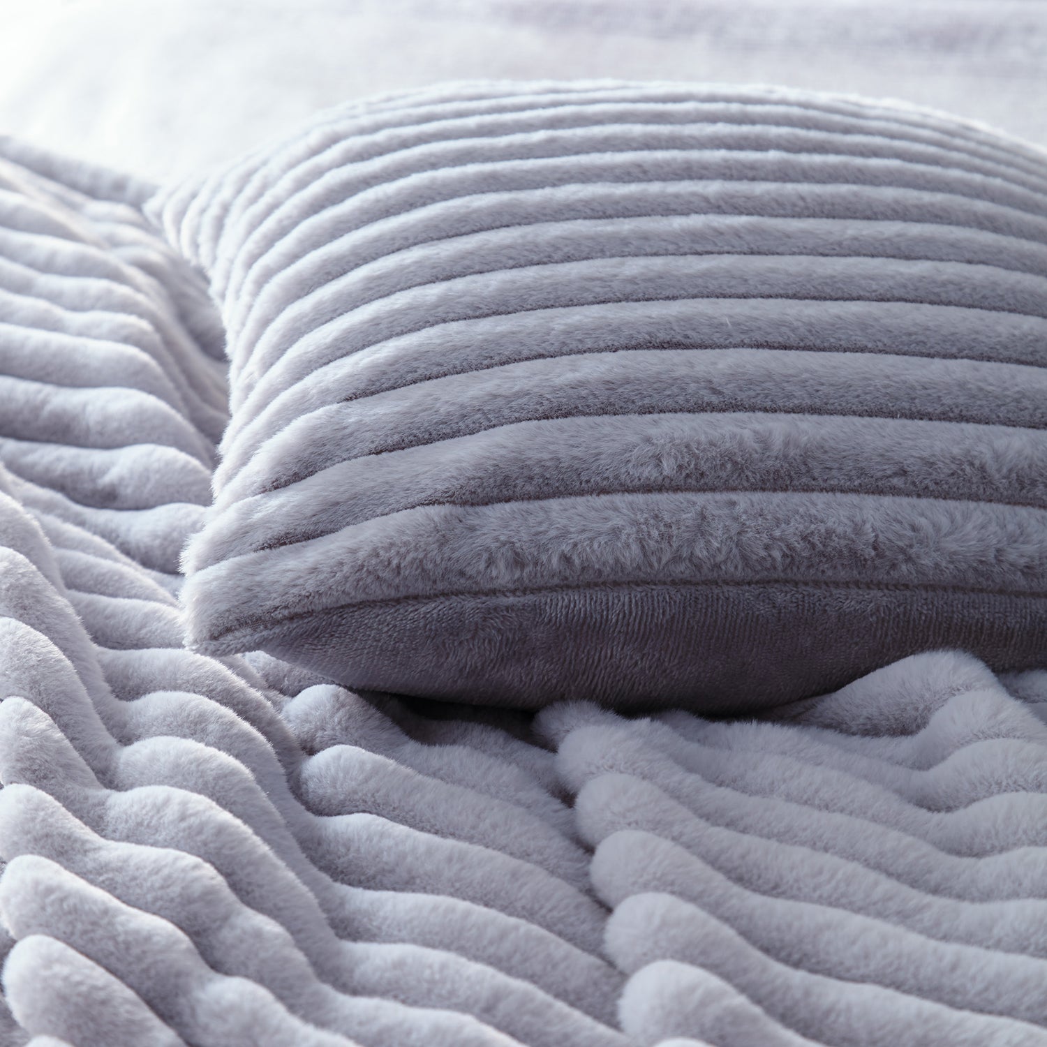 Appletree Hygge Morritz Filled Cushion 43cm x 43cm Grey