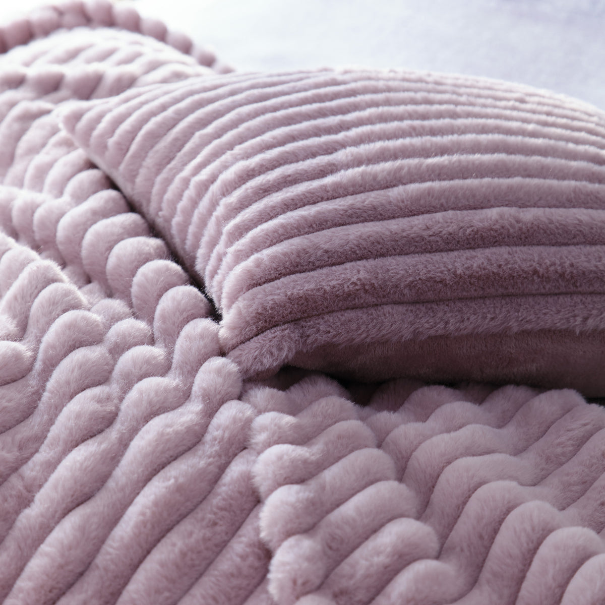 Appletree Hygge Morritz Filled Cushion 43cm x 43cm Mauve
