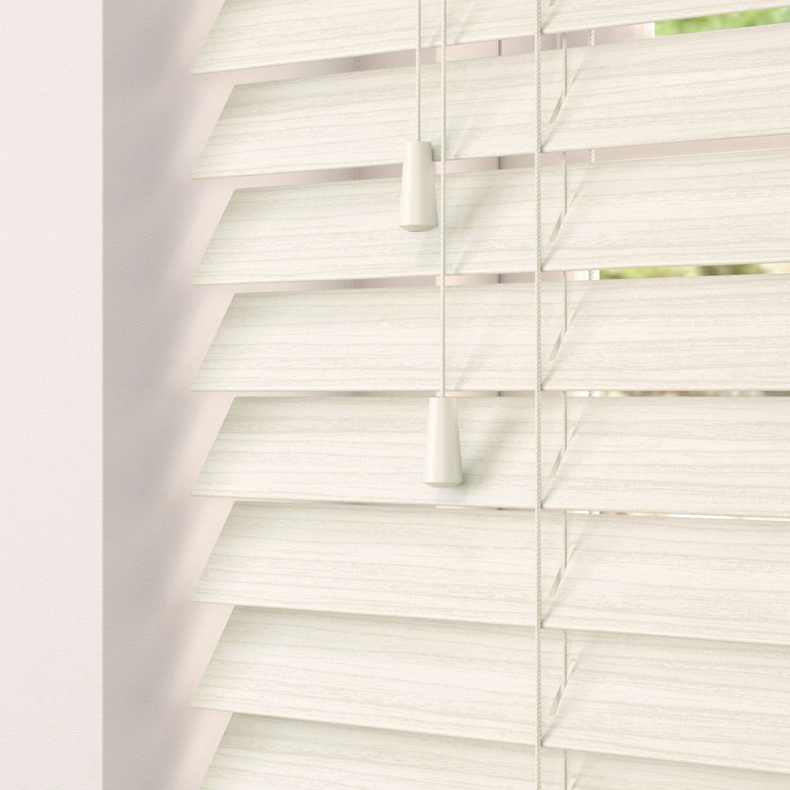 50mm Wood Essence Made To Measure Venetian Blind Arctic Oak
