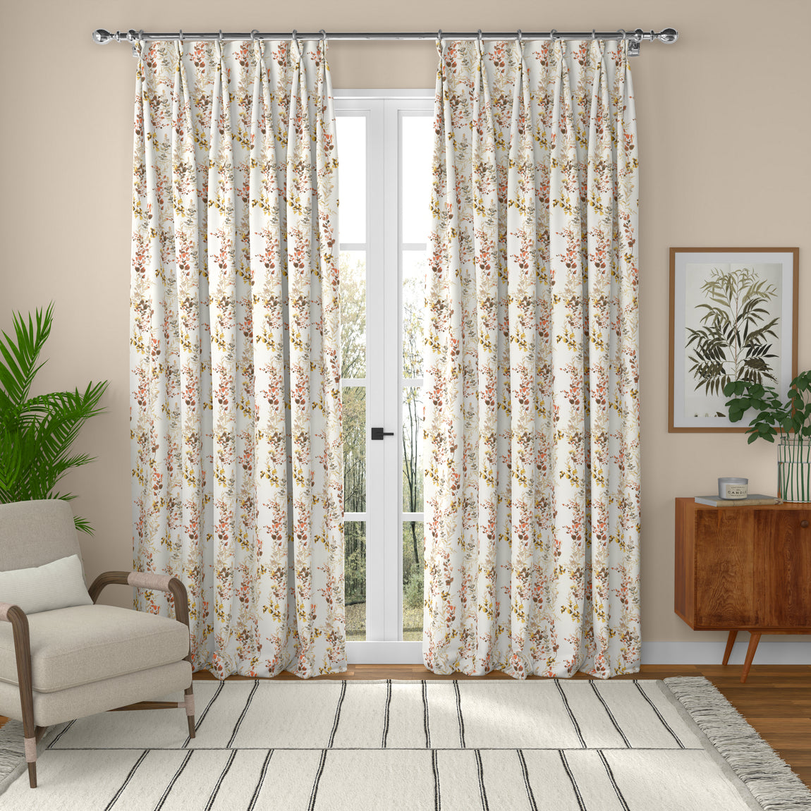 ANTE DECOR Arlene Made To Measure Roman Blind Sienna