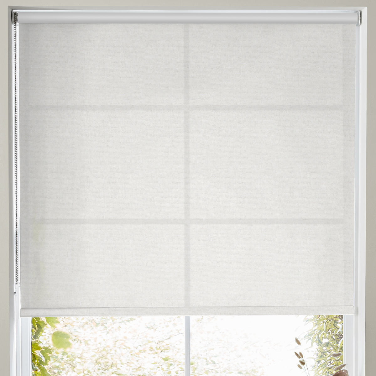 Illusion Texture Made to Measure Roller Blind White 5