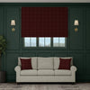 HOUSE Llewelyn-Bowen Ottoman Made To Measure Roman Blind Berry