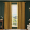 HOUSE Llewelyn-Bowen Ottoman Made To Measure Curtains Yellow Ochre