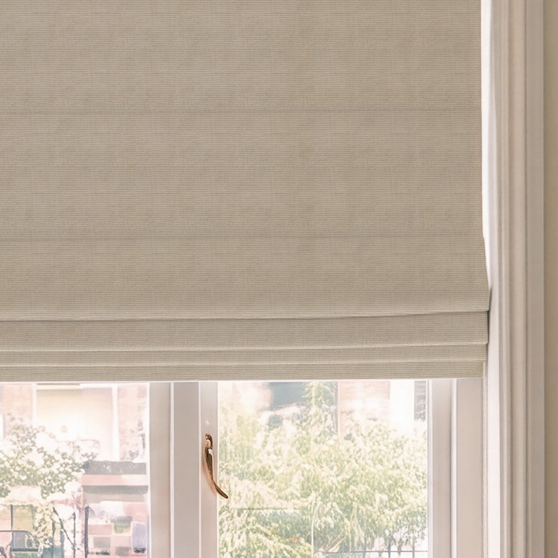 HOUSE Llewelyn-Bowen Ottoman Made To Measure Roman Blind Linen