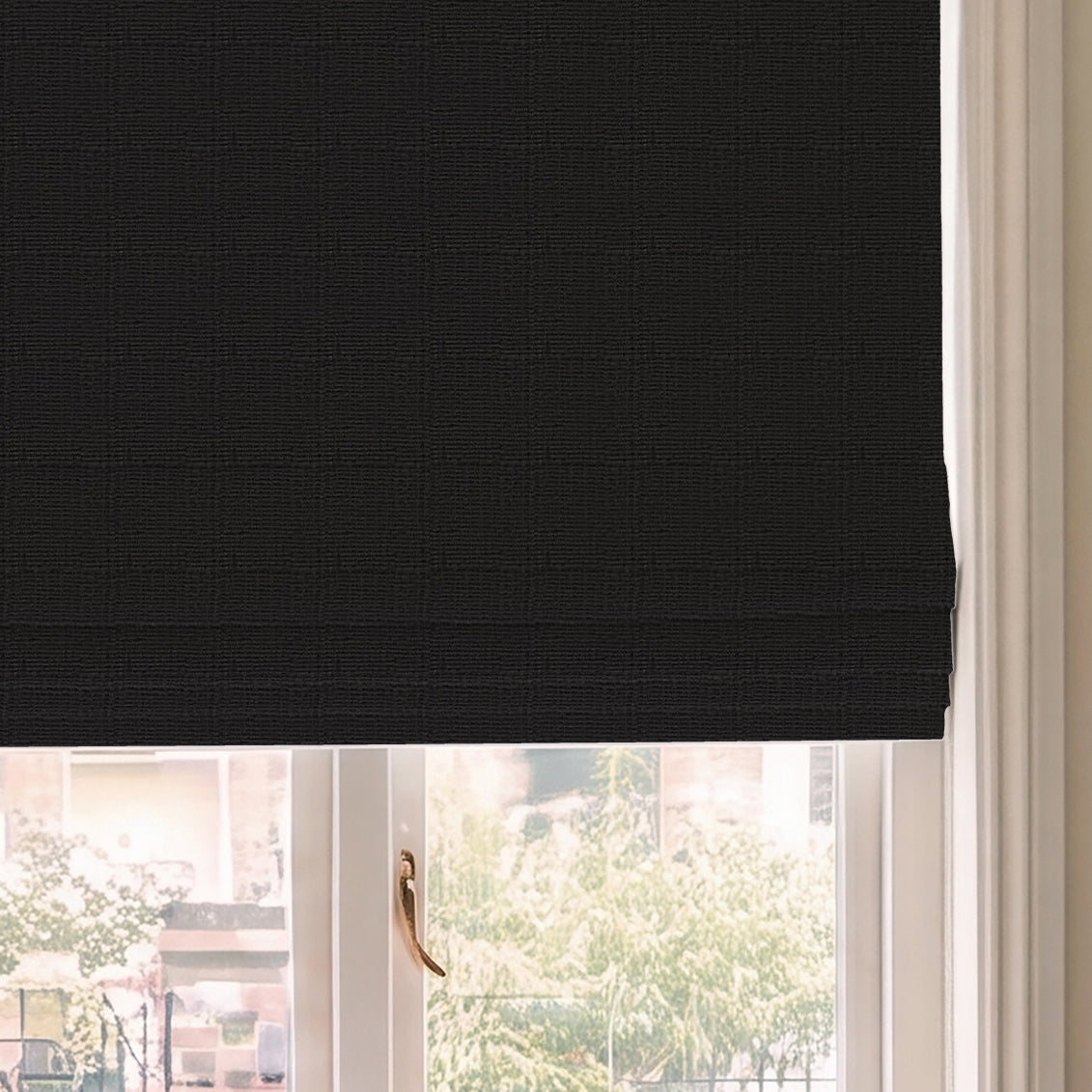 HOUSE Llewelyn-Bowen Ottoman Made To Measure Roman Blind Nero