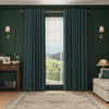 HOUSE Llewelyn-Bowen Ottoman Made To Measure Curtains Denim