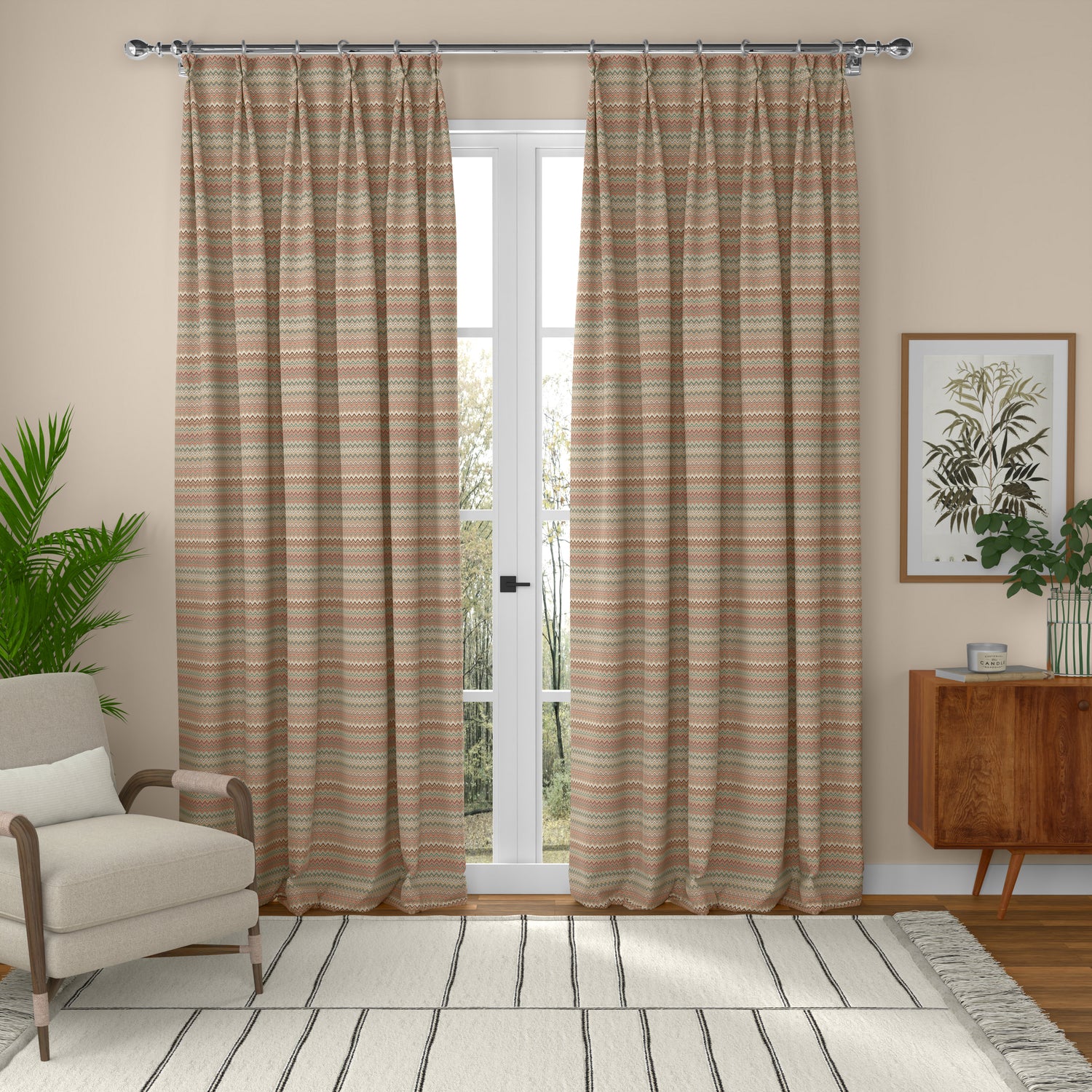 ANTE DECOR Atzi Made To Measure Roman Blind Multi