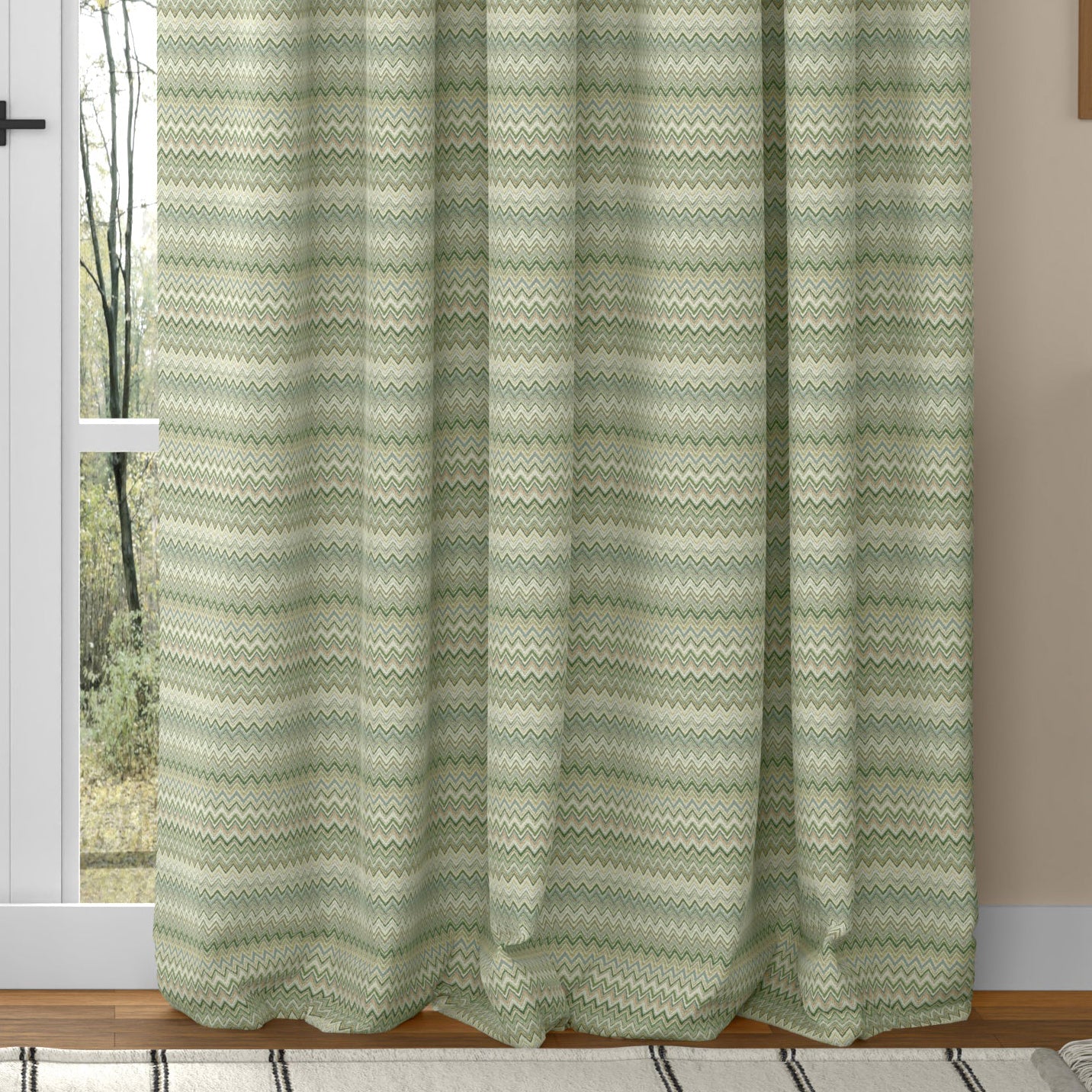 ANTE DECOR Atzi Made To Measure Curtains Green
