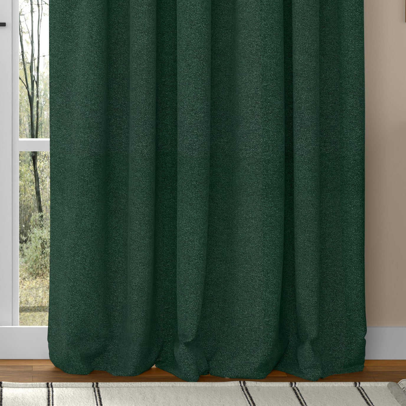 ANTE DECOR Aurora Made To Measure Curtains Jungle Green