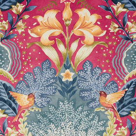 iLiv Babooshka Velvet Fabric Hot Pink