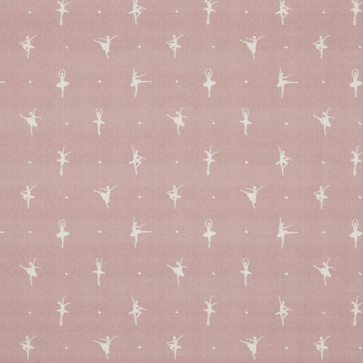 ANTE DECOR Ballerinas Printed Cotton Made To Measure Roman Blind Bubblegum