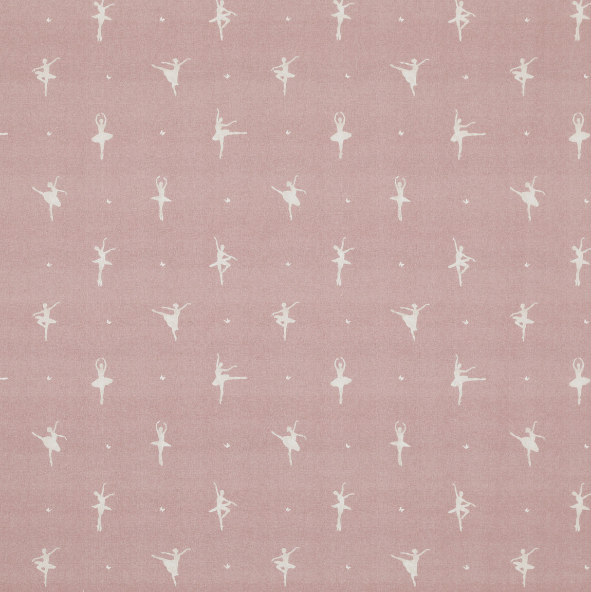 ANTE DECOR Ballerinas Printed Cotton Made To Measure Curtains Bubblegum