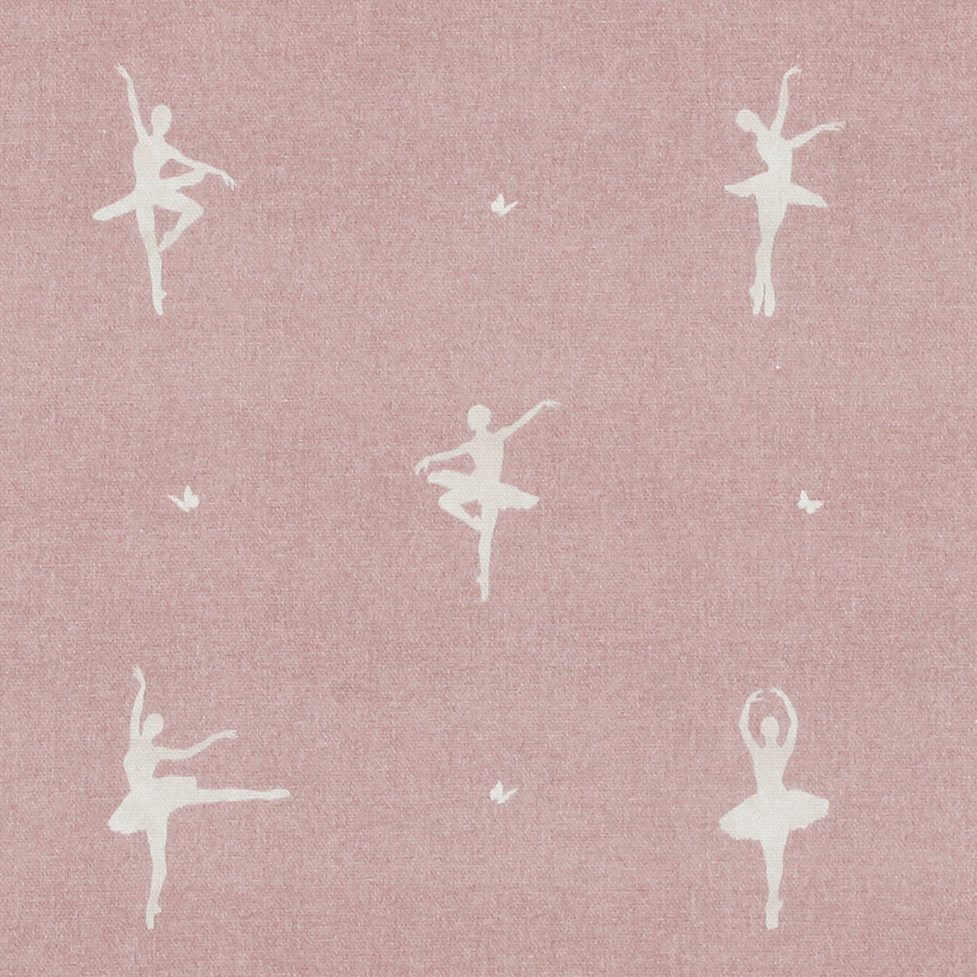 ANTE DECOR Ballerinas Printed Cotton Fabric Bubblegum