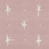 ANTE DECOR Ballerinas Printed Cotton Fabric Bubblegum