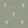 ANTE DECOR Ballerinas Printed Cotton Fabric Mint