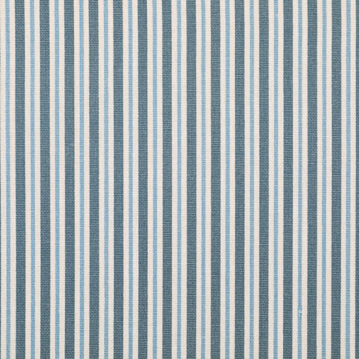 Bay Stripe Fabric Indigo