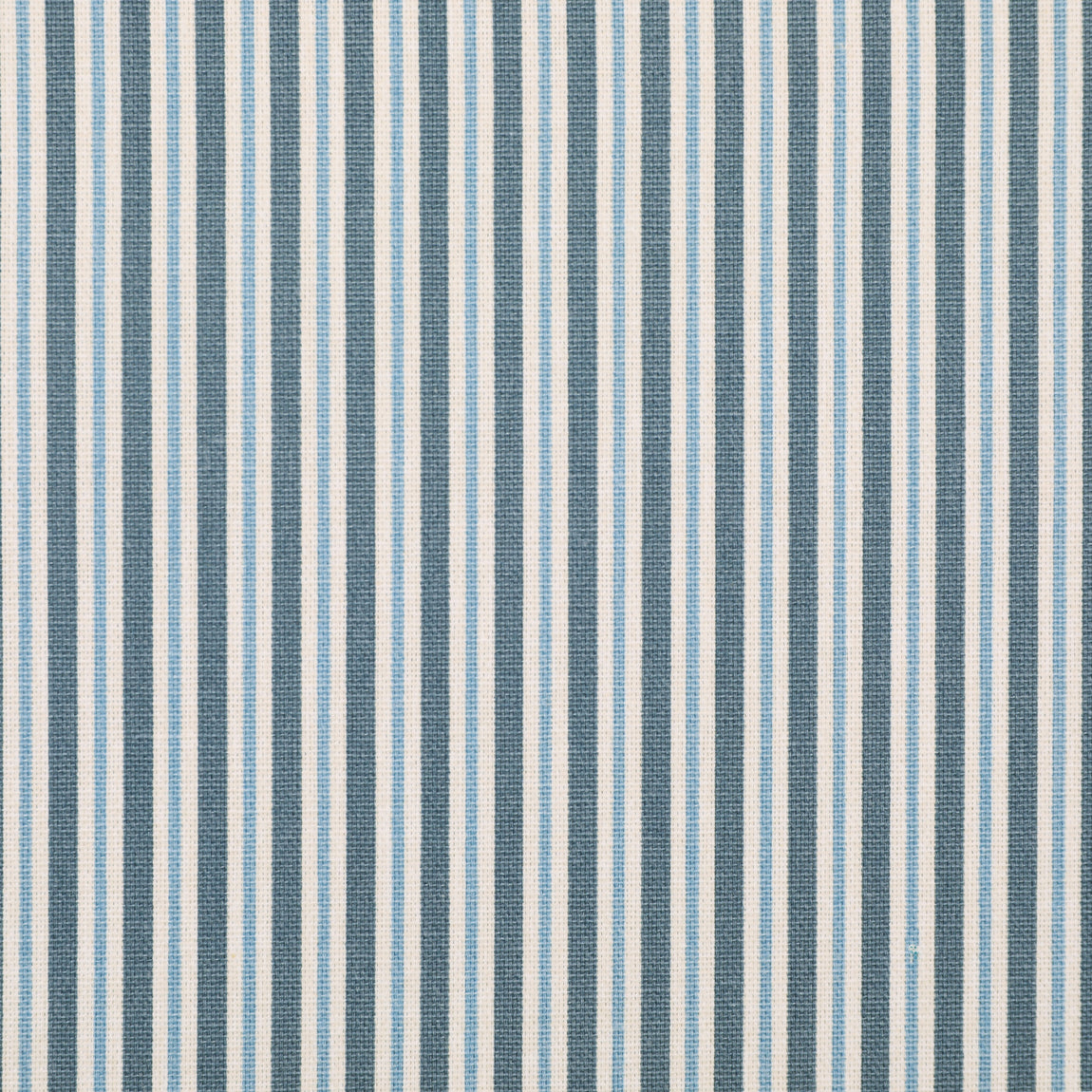 Bay Stripe Fabric Indigo