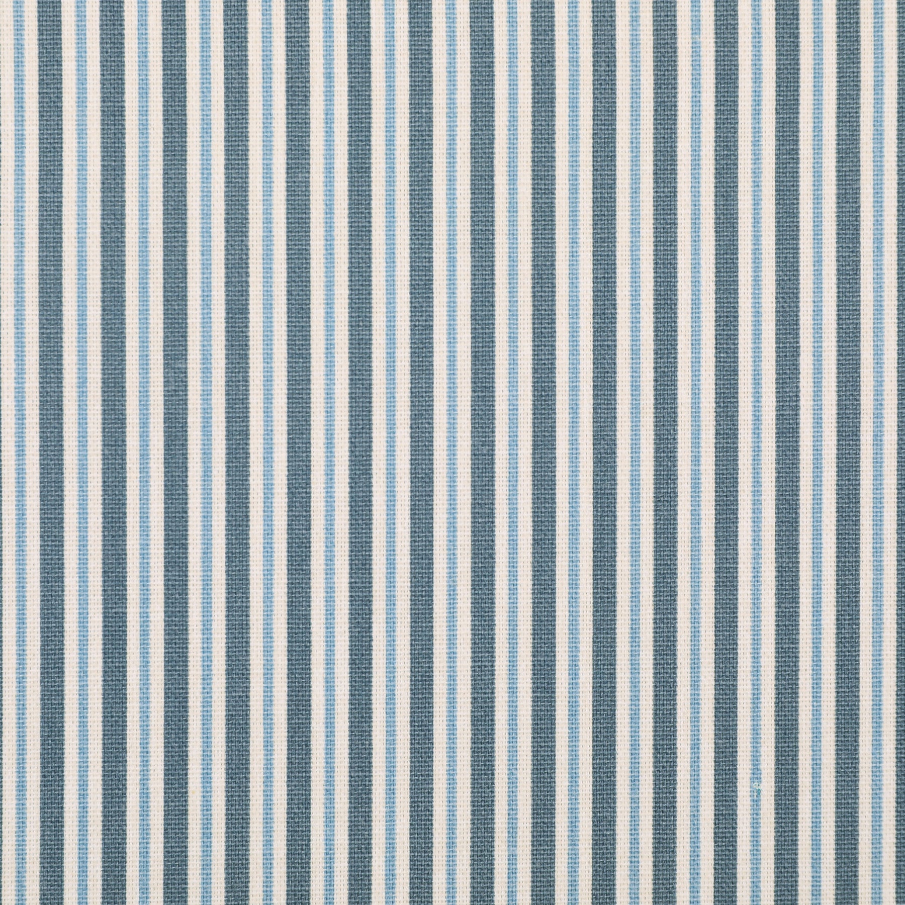 Bay Stripe Fabric Indigo