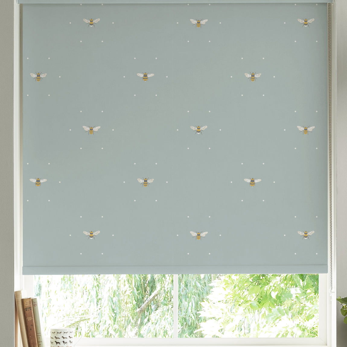 Sophie Allport Bees Made to Measure Roller Blind Sky