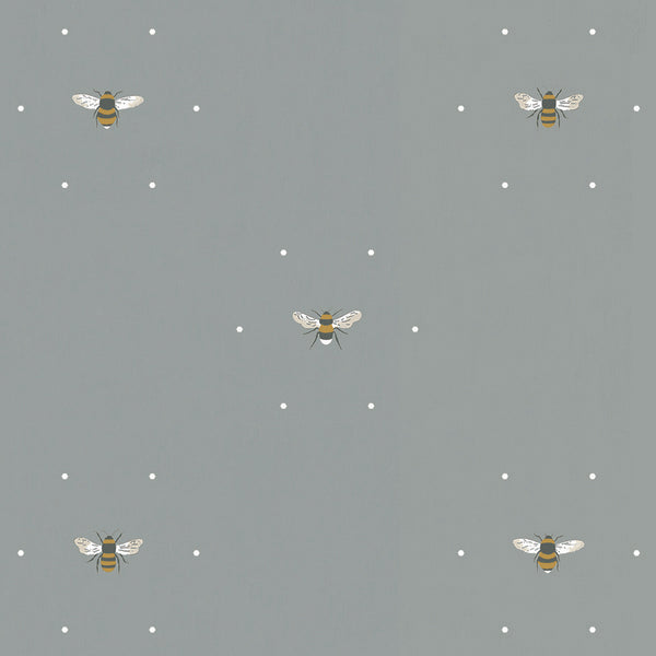 Sophie Allport Bees Made to Measure Roller Blind Sky