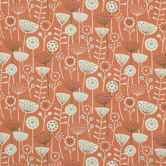 Bergen Fabric Burnt Orange
