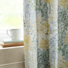 Laura Ashley Bernwood Ready Made Eyelet Curtains Ochre Yellow