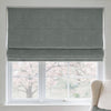 ANTE DECOR Chelsea Chenille Made To Measure Roman Blind Graphite