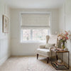 ANTE DECOR Chelsea Chenille Made To Measure Roman Blind Pearl