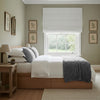 ANTE DECOR Chelsea Chenille Made To Measure Roman Blind White