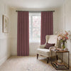 ANTE DECOR Chelsea Chenille Made To Measure Curtains Wine