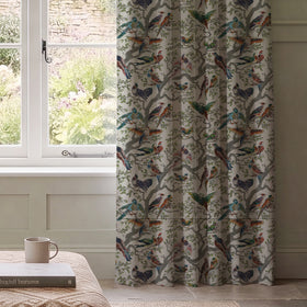 HOUSE Llewelyn-Bowen Birdity Absurdity Printed Made To Measure Curtains Multi