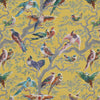 HOUSE Llewelyn-Bowen Birdity Absurdity Printed Fabric Yellow