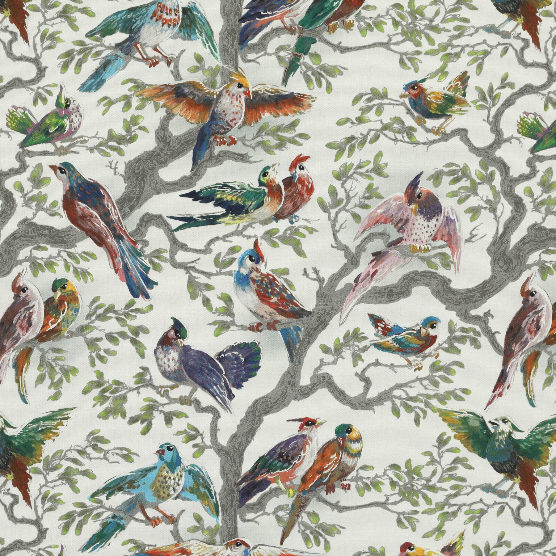 HOUSE Llewelyn-Bowen Birdity Absurdity Printed Made To Measure Roman Blind Multi
