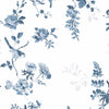 Cath Kidston Birds And Roses Made to Measure Blackout Roller Blind Blue