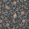 William Morris Birds & Pomegranate Outdoor Fabric Anthracite