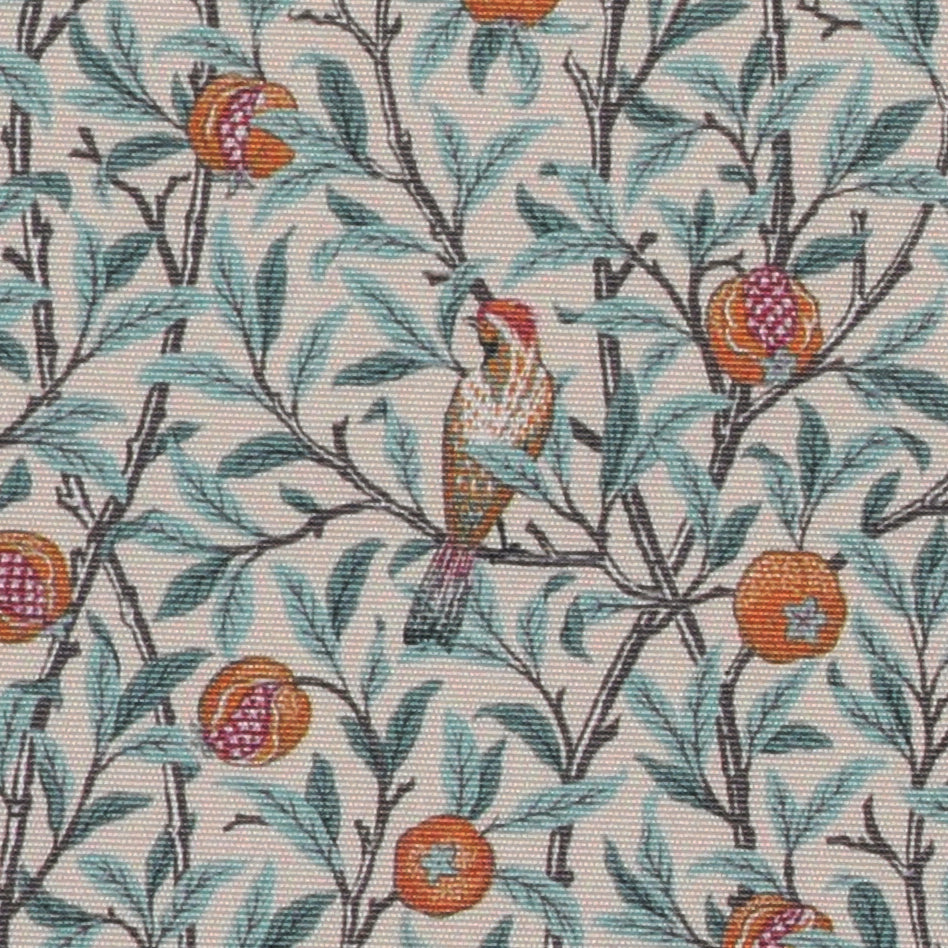 William Morris Birds & Pomegranate Outdoor Fabric Tourmaline