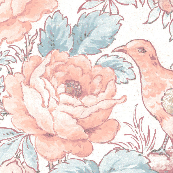 Laura Ashley Birtle Made to Measure Curtain Blush