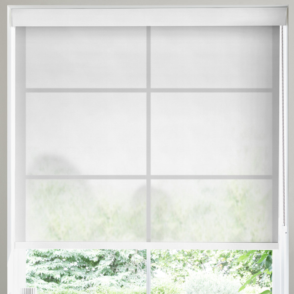 Sacred Sheer Made to Measure Roller Blind Fog