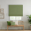 ANTE DECOR Valencia Printed Cotton Made To Measure Roman Blind Emerald