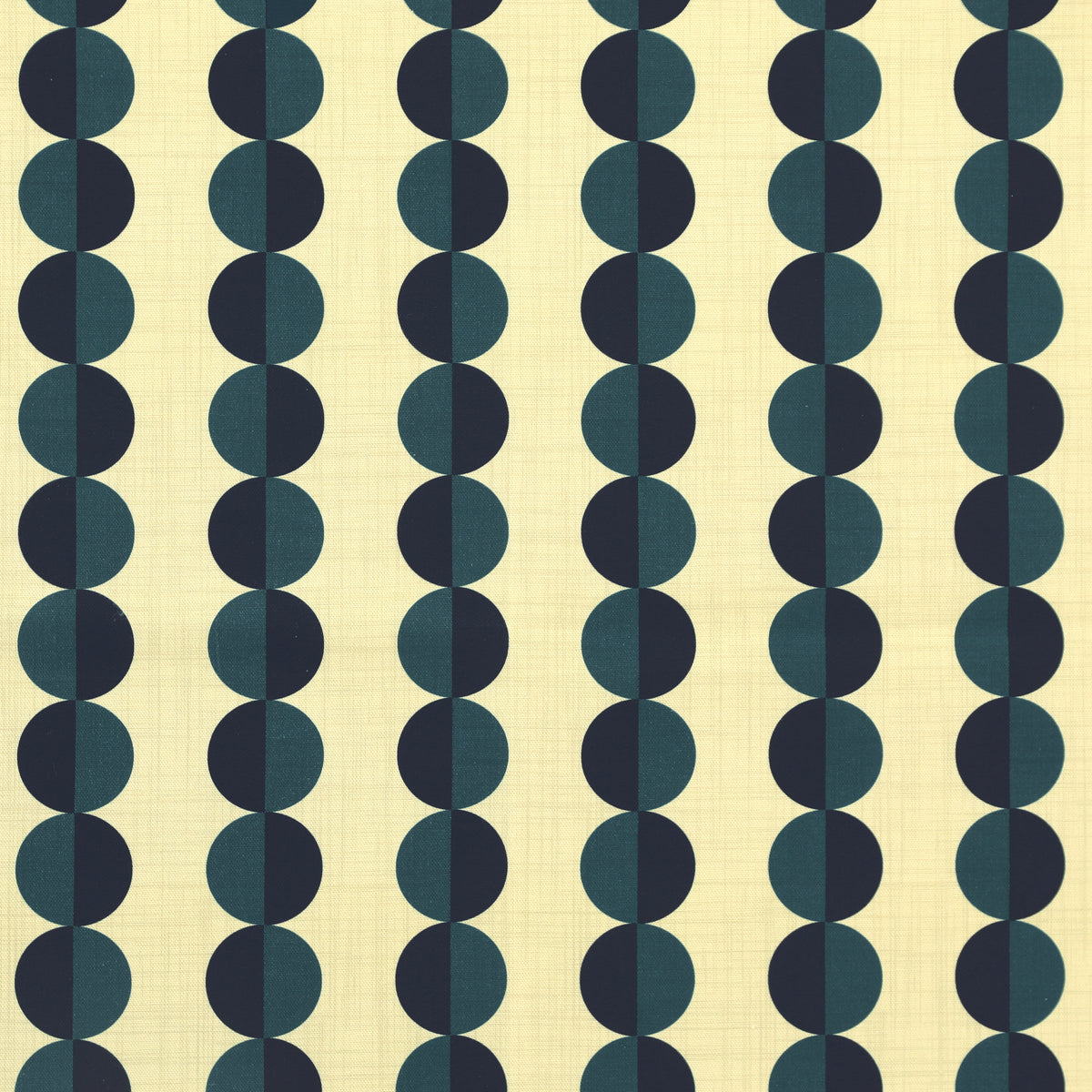 ANTE DECOR Valencia Printed Cotton Fabric Lapis