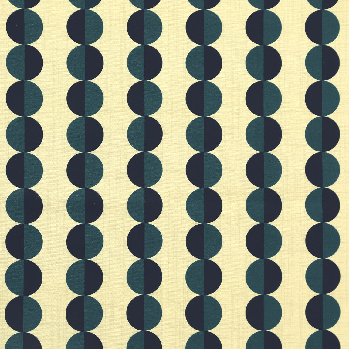 ANTE DECOR Valencia Printed Cotton Fabric Lapis