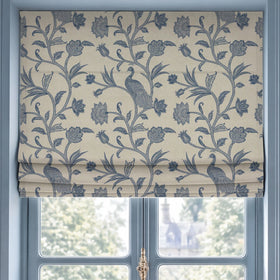 Escape To The Chateau L'Oiseau Du Chateau Made To Measure Roman Blind Bleue