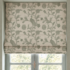 Escape To The Chateau L'Oiseau Du Chateau Made To Measure Roman Blind Verte